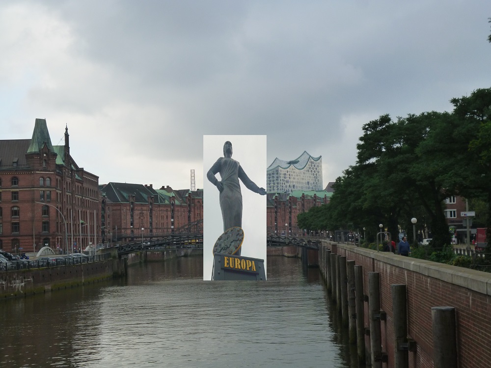 Hamburg, Collage; Fotos: Wolfgang Schmale, 23.9.2015