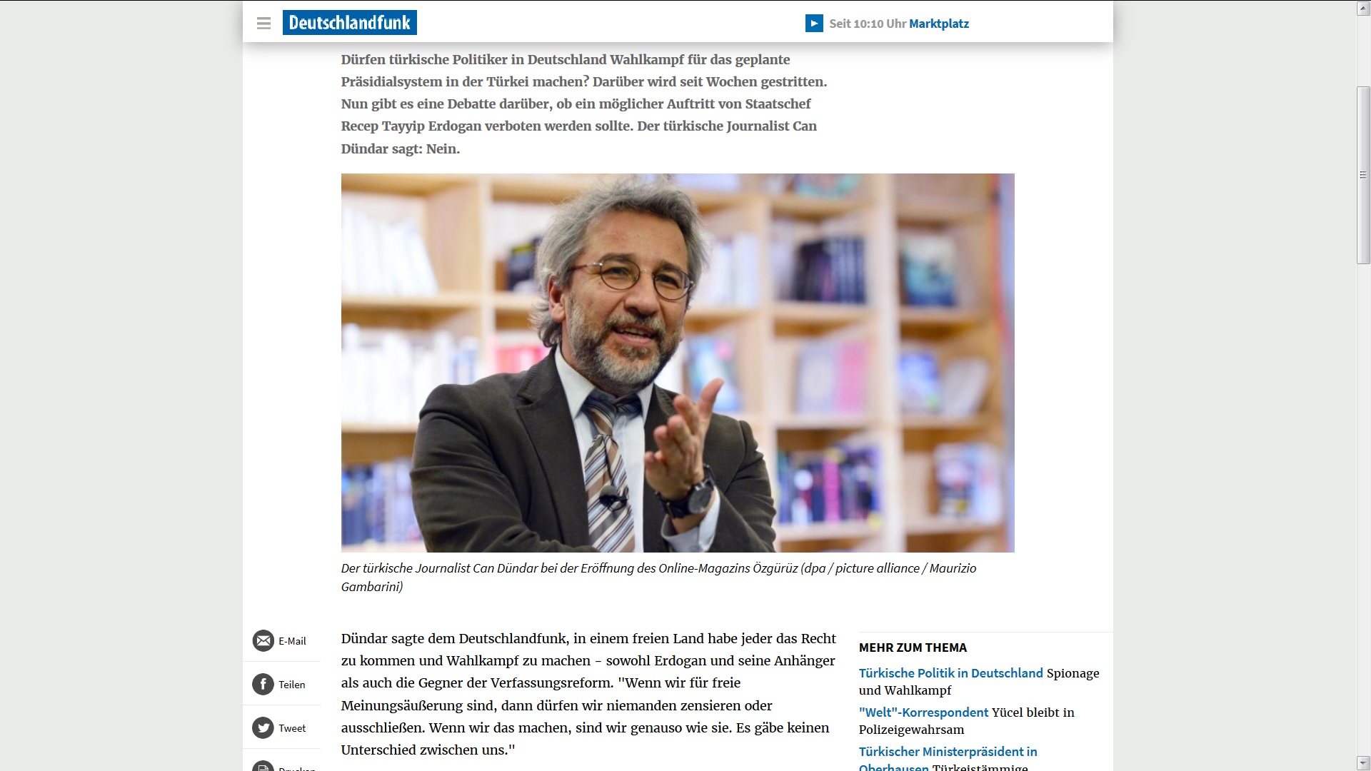 Die Türkei nach dem Referendum vom 16. April 2017