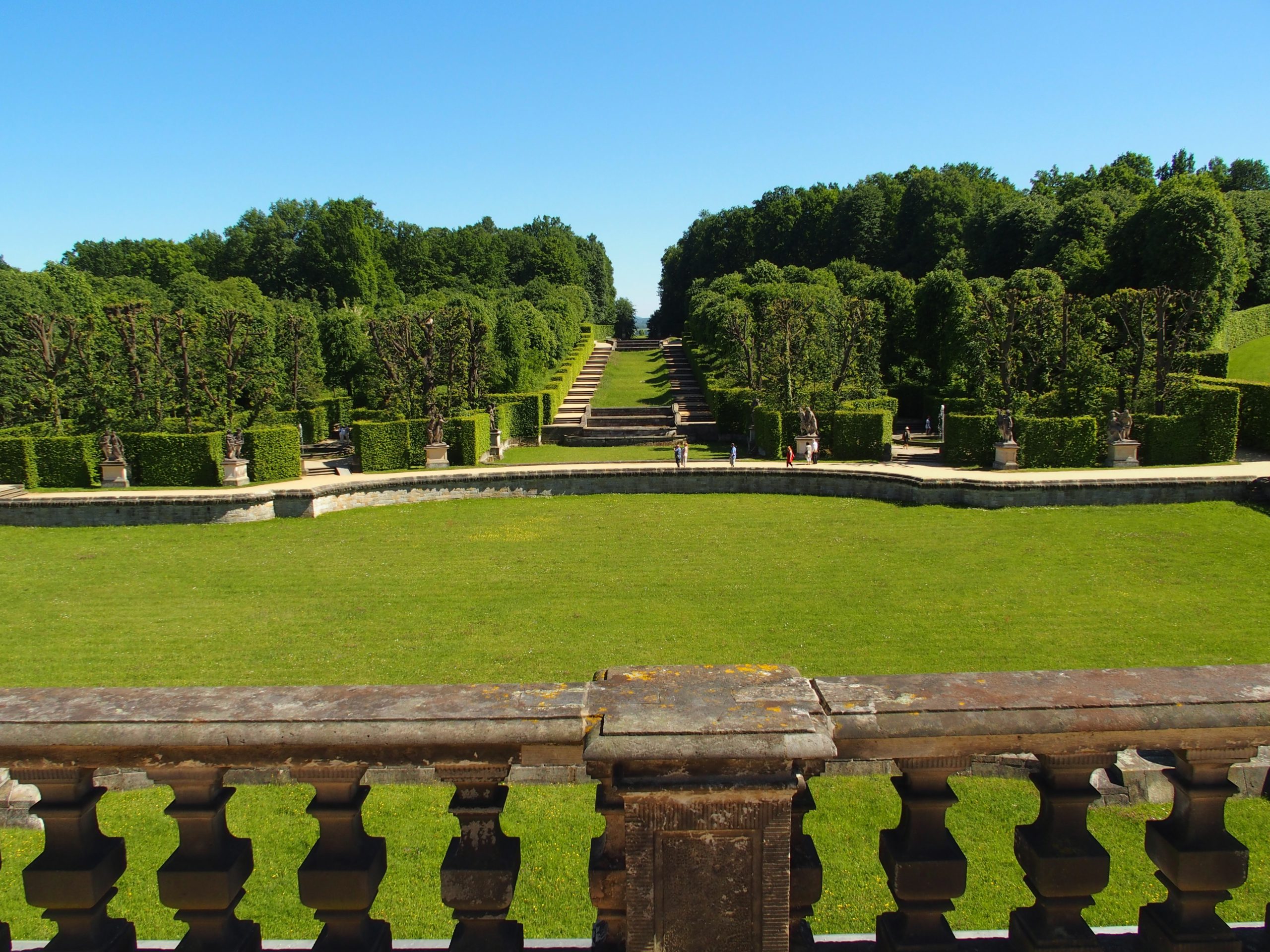 Erdteilallegorien im Barockgarten von Großsedlitz