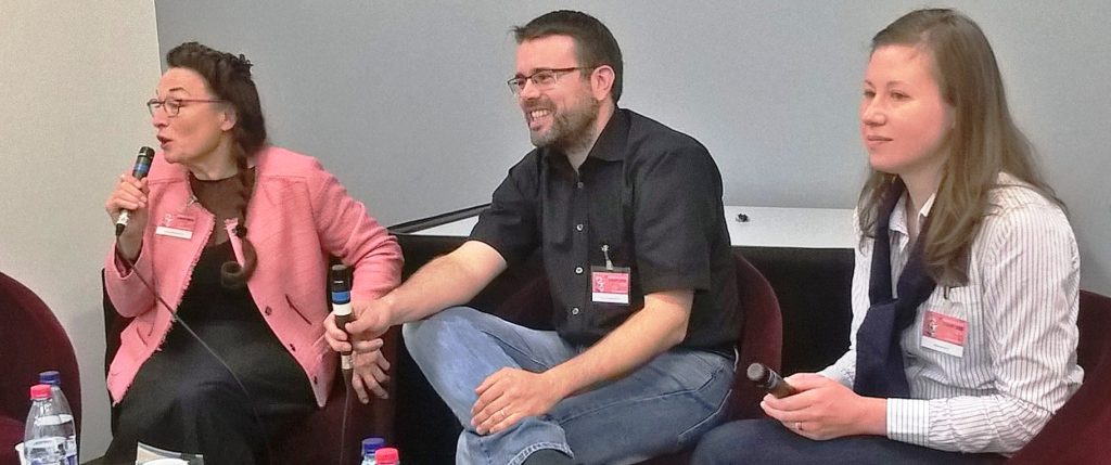 Konfrontation zweier großer elsässischer Wortzauberer: Edgar Zeidler und Martin Graff (Autor von "Der lutherische Urknall - Die Franzosen und die Deutschen")