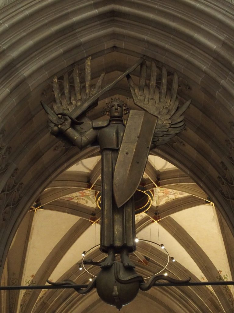 Ulmer Münster Erzengel Michael; Foto: Wolfgang Schmale